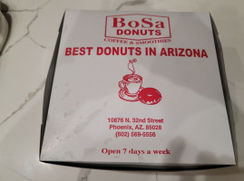 Bosa Donuts menu