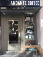 Andante Coffee outside