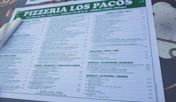 Pizzeria Los Pacos food