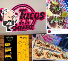 Los Tacos De La Barra food