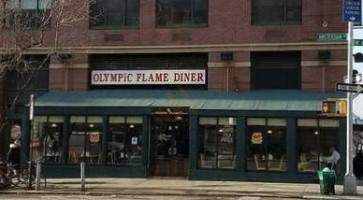 Olympic Flame Diner outside