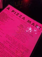 A Pizza Mart menu