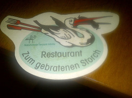 Zum Gebratenen Storch food