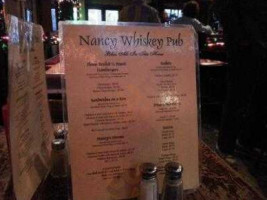 Nancy Whiskey Pub food