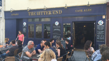 The Bitter End food