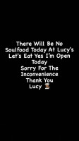 Lucy's Let's Eat inside
