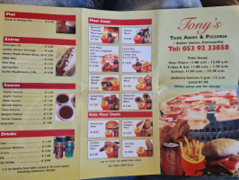 Tony's Takeaway food