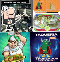 Taqueria Los Thoreados Gallegos food