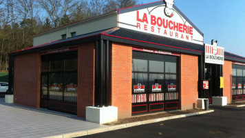 La Boucherie outside