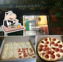 Chino's Pizzas food