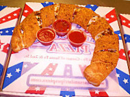 Stars & Stripes Pizza food