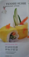 Tenshi Sushi food