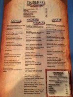 Yummy Thai menu