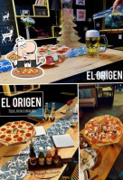 El Origen Pizza, Pasta Ensalada food