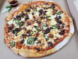 L.a. Birria Pizza food