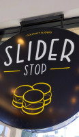Slider Stop Grassfed Burger Slider inside