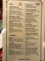 Lomdi's Chelsea menu