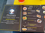 Marinasie menu