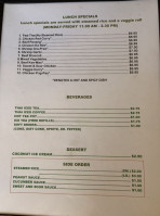 Siamese Kitchen menu