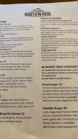 Northwinds Brewhouse & Kitchen menu