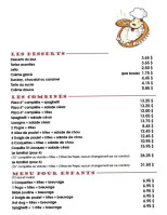 Restaurant Papa Pizzaria menu