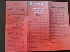 108 Svc De Rcptn food