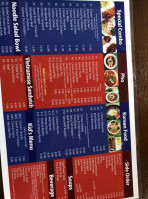 Suzy's Pho Teriyaki menu