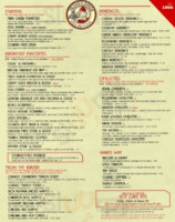 Frank's Diner Downtown Spokane menu
