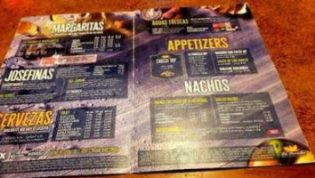 La Parrilla Mexican menu