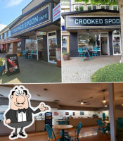 The Crooked Spoon Cafe inside