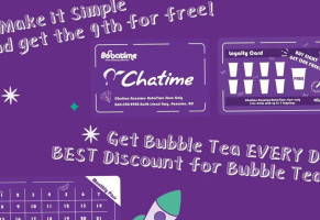 Chatime Nanaimo Carta