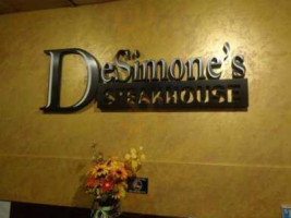 Desimone's Steakhouse food