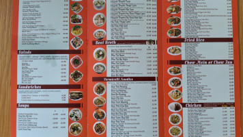 Thanh Tam Ii menu