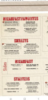 The Coney Grille menu