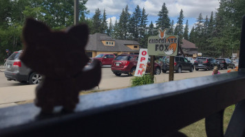 The Chocolate Fox outside