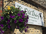 The Old Dairy Farm Shop Coffee Barn outside