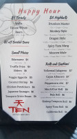 Ten Sushi Cocktail inside