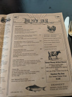 The New Deal menu
