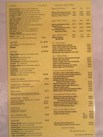 Bavarian Inn menu