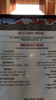 Gilli's menu