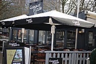 Gourmet Pizza Gabriel's Wharf inside