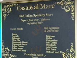 Casale Al Mare food