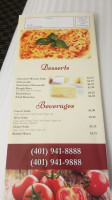 Wings Heaven Pizza menu