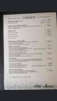 Mosgiel Memorial Rsa Club, Spitfire And Diggers Tavern menu