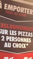 Pizza Tempo Avrille menu