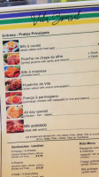 Villa Brasil Cafe Inc menu
