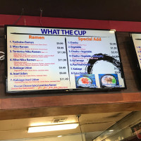 What The Cup inside