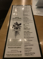 Wild Organic menu