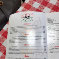 Joey's Ny Pizza menu