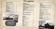 The Landing Pub and Grill menu
